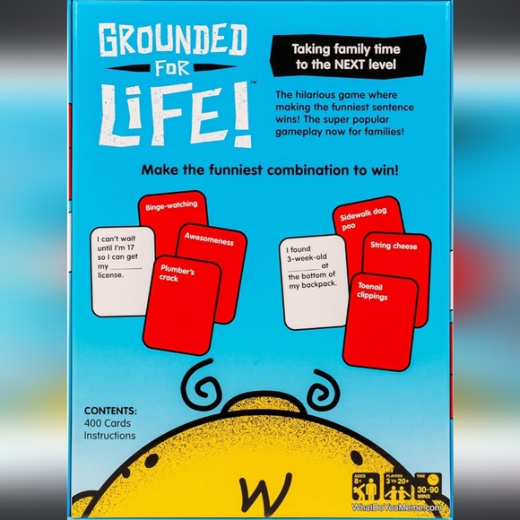 BN • Grounded for Life • The Ultimate Family Game • by What Do You Meme? Family - Picture 8 of 11